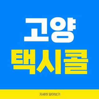 고양 택시콜