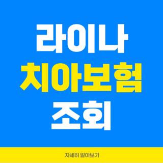 라이나 치아보험 조회